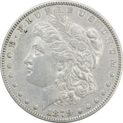 سکه یک دلار 1879 مورگان - EF40 - آمریکا