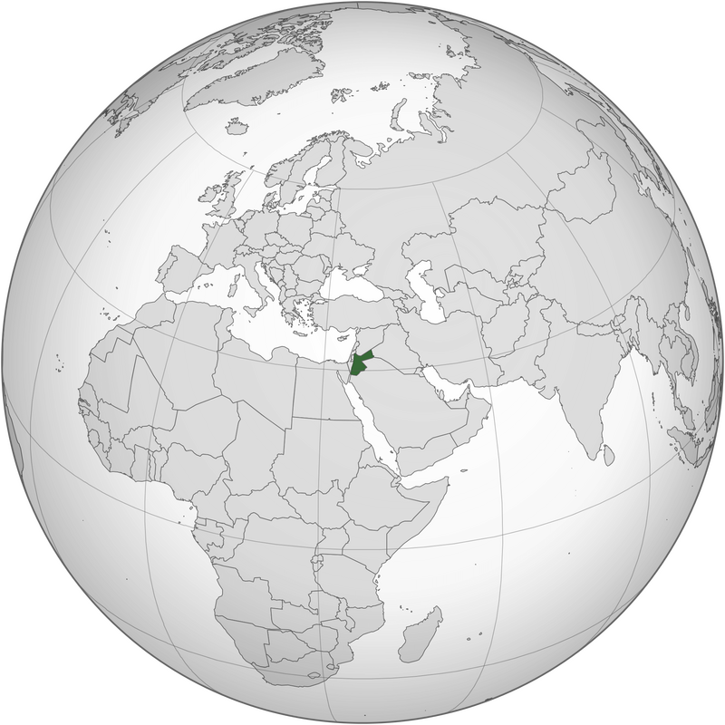 نقشه اردن