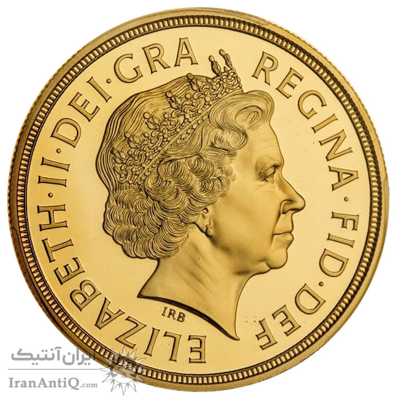 Золотые 2000. Золотая монета Elizabeth 2 dei gra Regina fid Def. Gold 2000.