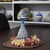 گلدان میناکاری طرح اسلیمی و ختایی - 20 سانتی در چیدمان