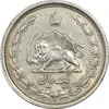 سکه 1 ریال 1313/2 - سورشارژ تاریخ نوع یک - VF35 - رضا شاه