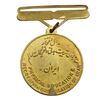 مدال برنز آویز افتخار سازمان تربیت بدنی ایران (طلایی) - AU -  محمد رضا شاه