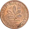 سکه 1 فینیگ 1977F جمهوری فدرال - AU50 - آلمان