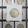 سکه 2000 دینار 1323 تصویری - AU58 - مظفرالدین شاه