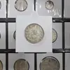 سکه 2000 دینار 1330 خطی (تاریخ زیر پای شیر) - MS63 - احمد شاه
