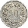 سکه 20 راپن 1975 دولت فدرال - EF45 - سوئیس سکه 20 راپن 1975 دولت فدرال - EF45 - سوئیس