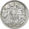 سکه 1/2 فرانک 1946 دولت فدرال - EF40 - سوئیس