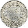 سکه 1/2 فرانک 1962 دولت فدرال - AU58 - سوئیس سکه 1/2 فرانک 1962 دولت فدرال - AU58 - سوئیس