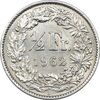 سکه 1/2 فرانک 1962 دولت فدرال - AU58 - سوئیس سکه 1/2 فرانک 1962 دولت فدرال - AU58 - سوئیس