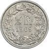 سکه 1/2 فرانک 1969 دولت فدرال - EF45 - سوئیس سکه 1/2 فرانک 1969 دولت فدرال - EF45 - سوئیس