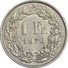سکه 1 فرانک 1970 دولت فدرال - EF45 - سوئیس