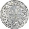 سکه 2 فرانک 1960 دولت فدرال - AU50 - سوئیس سکه 2 فرانک 1960 دولت فدرال - AU50 - سوئیس