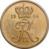 سکه 5 اوره 1966 فردریک نهم - MS62 - دانمارک سکه 5 اوره 1966 فردریک نهم - MS62 - دانمارک