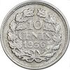سکه 10 سنت 1936 ویلهلمینا - EF45 - هلند