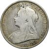 سکه 1 کرون 1897 ویکتوریا - VF30 - انگلستان