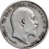 سکه 3 پنس 1908 ادوارد هفتم - VF30 - انگلستان