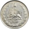 سکه 10 ریال 1335 - AU58 - محمد رضا شاه