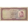 اسکناس 100 ریال 1333 - تک - VF20 - محمد رضا شاه