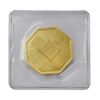 مدال طلا 5 گرمی بانک ملی (هشت ضلعی با پلمپ) - PF66 - محمد رضا شاه