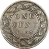سکه 1 سنت 1859 ویکتوریا - EF40 - کانادا