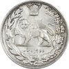 سکه 2000 دینار 1307 تصویری - انعکاس روی سکه - AU58 - رضا شاه سکه 2000 دینار 1307 تصویری - انعکاس روی سکه - AU58 - رضا شاه