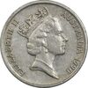 سکه 5 سنت 1990 الیزابت دوم - EF40 - استرالیا سکه 5 سنت 1990 الیزابت دوم - EF40 - استرالیا