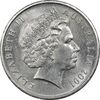سکه 5 سنت 2001 الیزابت دوم - MS63 - استرالیا سکه 5 سنت 2001 الیزابت دوم - MS63 - استرالیا