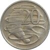 سکه 20 سنت 1969 الیزابت دوم - VF35 - استرالیا سکه 20 سنت 1969 الیزابت دوم - VF35 - استرالیا