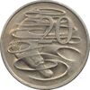 سکه 20 سنت 1970 الیزابت دوم - AU50 - استرالیا