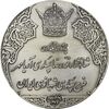 مدال نقره انقلاب سفید 1346 (با جعبه فابریک) - UNC - محمد رضا شاه