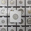 سکه 1000 دینار 1299 خطی (ِقالب اشتباه) - AU55 - مظفرالدین شاه