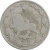 سکه 100 دینار 1307 نیکل - VF20 - رضا شاه
