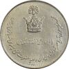 مدال یادبود نقره جشن تاجگذاری 1346 - AU - محمد رضا شاه