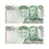 اسکناس 50 ریال 1350 (آموزگار - جهانشاهی) - جفت - UNC63 - محمد رضا شاه اسکناس 50 ریال 1350 (آموزگار - جهانشاهی) - جفت - UNC63 - محمد رضا شاه