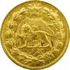 سکه طلا 5000 دینار خطی 1324 - MS64 - محمدعلی شاه