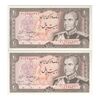 اسکناس 20 ریال (انصاری - مهران) ریال بسته - جفت - UNC63 - محمد رضا شاه اسکناس 20 ریال (انصاری - مهران) ریال بسته - جفت - UNC63 - محمد رضا شاه