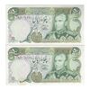 اسکناس 50 ریال (آموزگار - یگانه) - جفت - UNC62 - محمد رضا شاه اسکناس 50 ریال (آموزگار - یگانه) - جفت - UNC62 - محمد رضا شاه