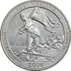 سکه کوارتر دلار 2016D (فورت مولتری) - MS61 - آمریکا