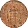 سکه 1 پنی 1979 الیزابت دوم - AU50 - انگلستان