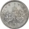 سکه 20 پنس 2002 الیزابت دوم - AU58 - انگلستان