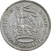 سکه 1 شیلینگ 1938 جرج ششم - تیپ 1 - AU58 - انگلستان