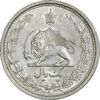 سکه 1 ریال 1313/2 (سورشارژ تاریخ نوع یک) - MS62 - رضا شاه