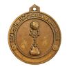 مدال برنز آویز مسابقات فوتبال جام ولیعهد 1350 - AU - محمد رضا شاه