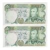اسکناس 50 ریال (آموزگار - یگانه) - جفت - UNC63 - محمد رضا شاه اسکناس 50 ریال (آموزگار - یگانه) - جفت - UNC63 - محمد رضا شاه