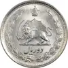 سکه 2 ریال 1340 - MS64 - محمد رضا شاه
