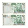 اسکناس 50 ریال 1350 (آموزگار - سمیعی) - جفت - UNC63 - محمد رضا شاه اسکناس 50 ریال 1350 (آموزگار - سمیعی) - جفت - UNC63 - محمد رضا شاه