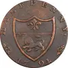 ژتون 1/2 پنی 1794-1795 برانزویک - VF30 - کانادا