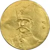 سکه طلا 5000 دینار 1305 تصویری - AU50 - ناصرالدین شاه