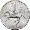 سکه کوارتر دلار 1999D ایالتی (دلاویر) - MS63 - آمریکا