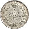 سکه 5 سنت 1913 جرج پنجم - AU55 - کانادا سکه 5 سنت 1913 جرج پنجم - AU55 - کانادا